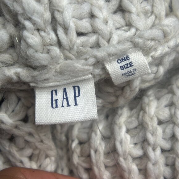 NWT GAP Women's Slouchy Textured Open Front Cardigan One Size - Picture 8 of 14